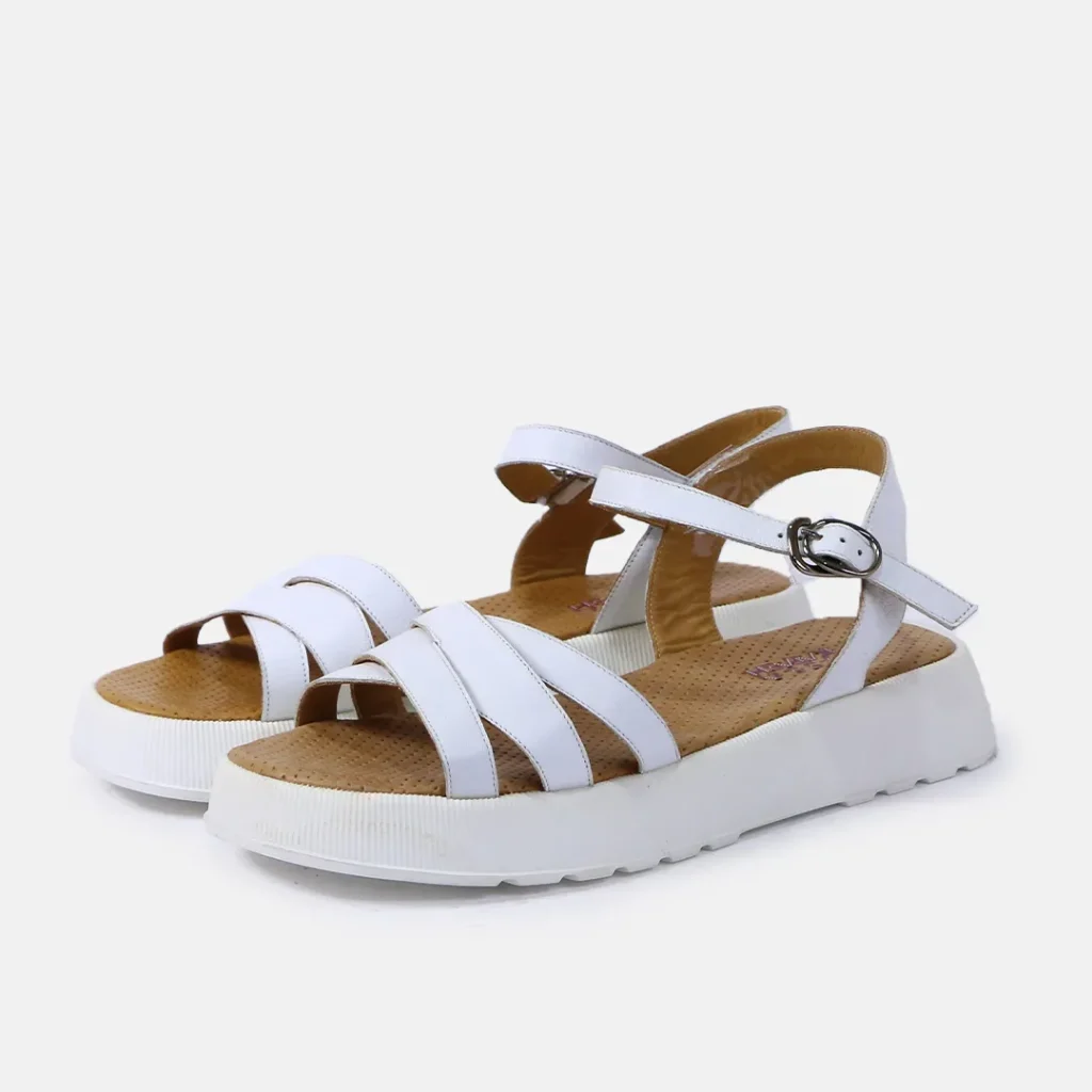 صندل زنانه چرم AM400-17