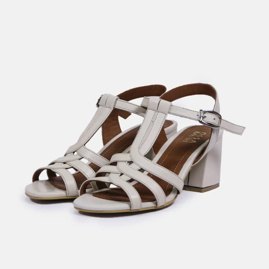 صندل زنانه چرم مجلسی 1477