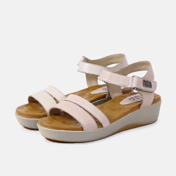 صندل زنانه چرم AM400-21