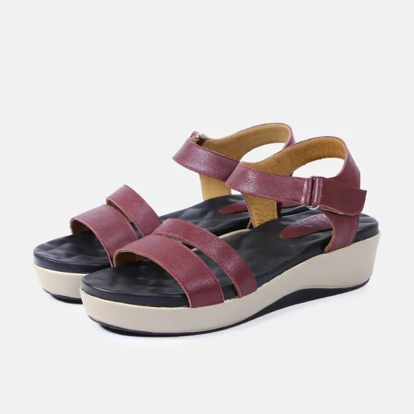 صندل زنانه چرم AM400-21