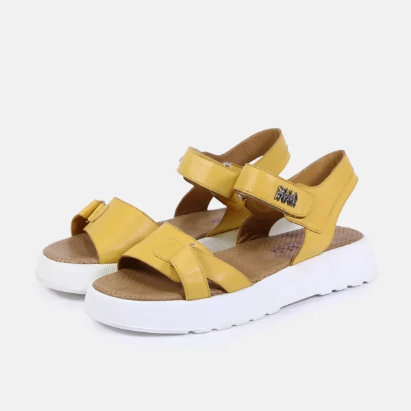 صندل زنانه چرم AM400-14