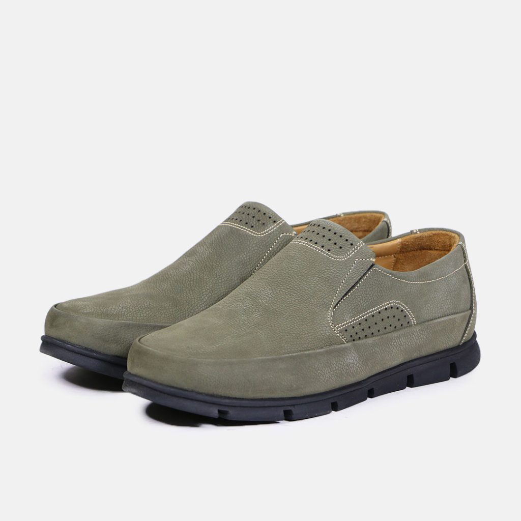 کفش مردانه طبی چرم 028