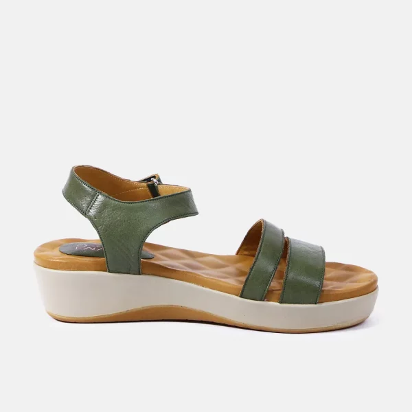 صندل زنانه چرم AM400-21