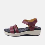 صندل زنانه چرم AM400-21