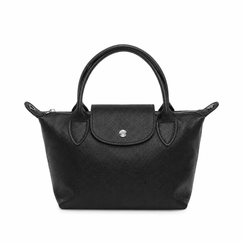 کیف چرم زنانه دستی | دوشی مدل D8296 مشکی