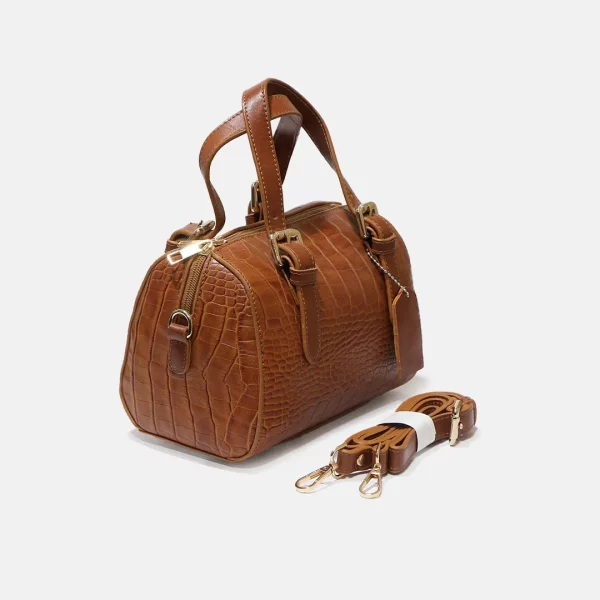 کیف زنانه دوشی چرم کنزو