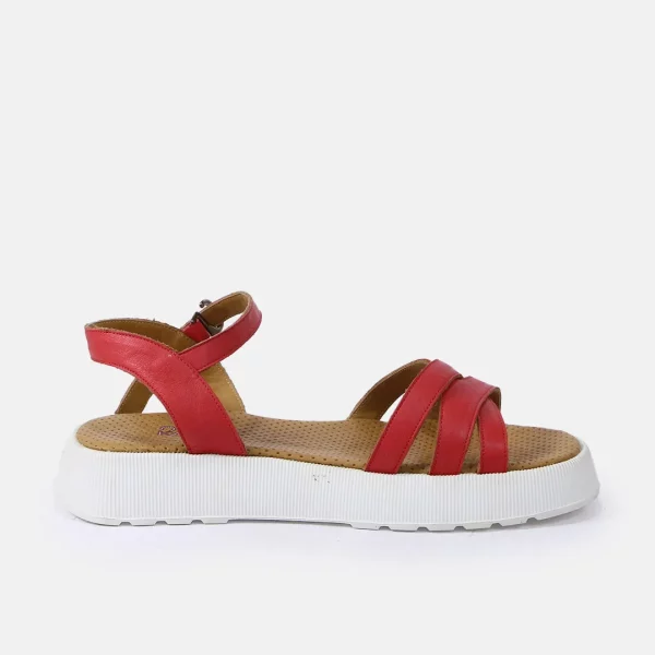 صندل زنانه چرم AM400-17
