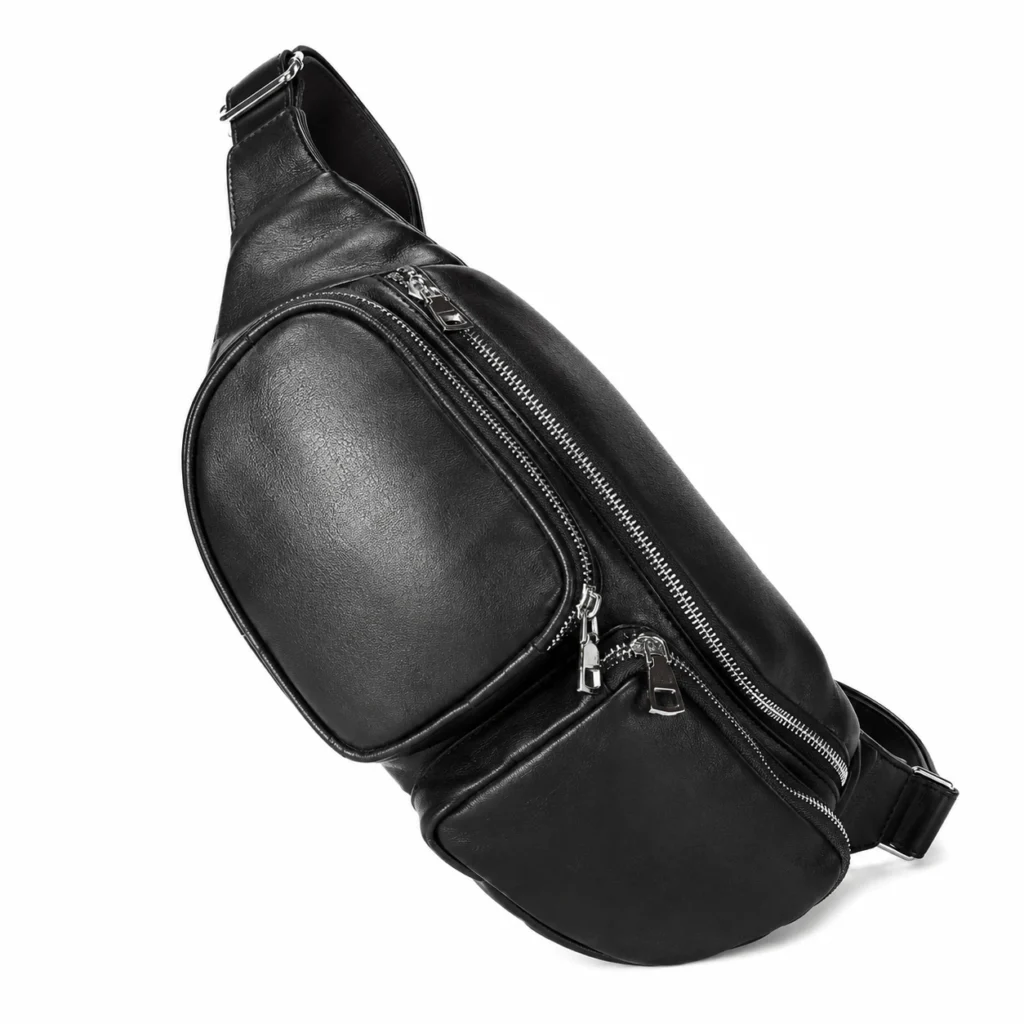 کیف چرم مردانه توریستی 119 مشکی