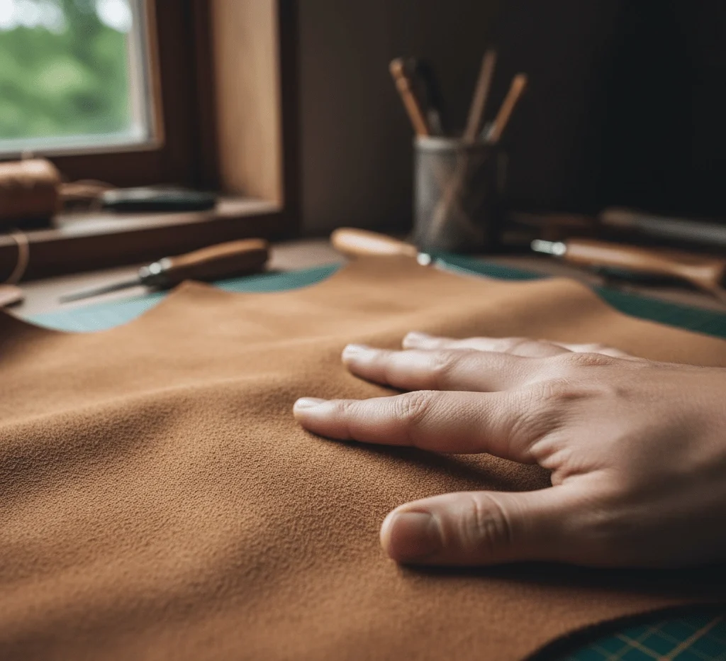 تست پشت چرم