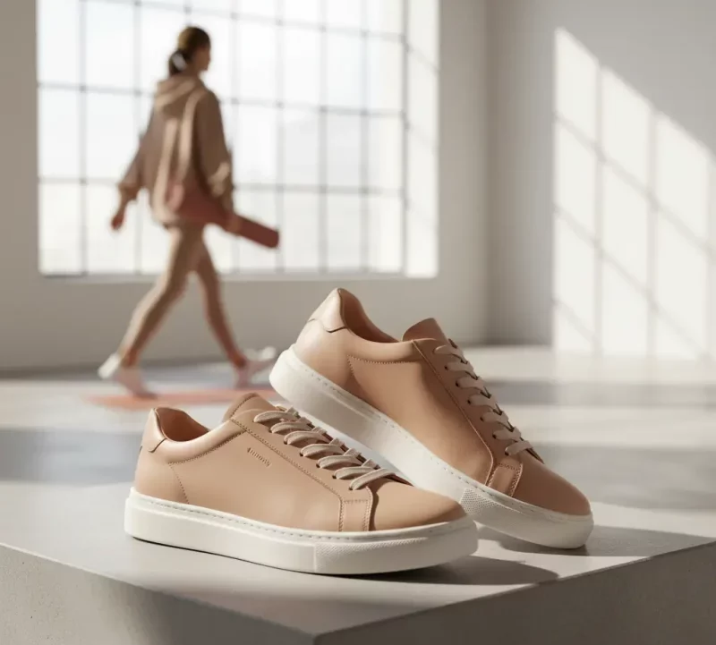 کفشهای اسپرت چرمی مینیمال