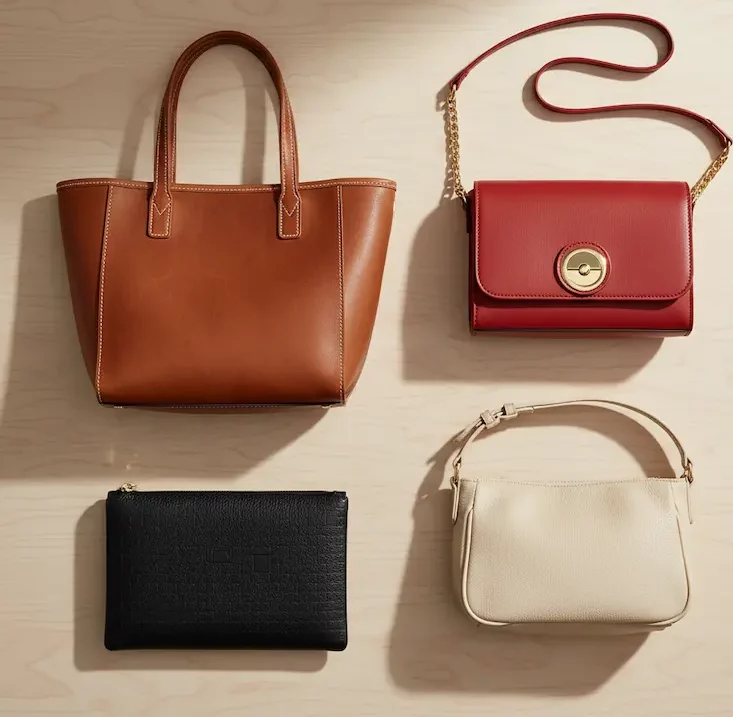 انواع کیف دستی چرمی زنانه
