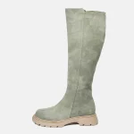 بوت بلند چرم زنانه OS7