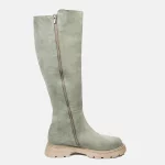 بوت بلند چرم زنانه OS7