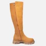 بوت بلند چرم زنانه OS7