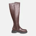 بوت بلند چرم زنانه OS7