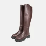 بوت بلند چرم زنانه OS7