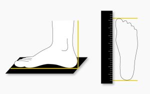 اندازه‌گیری سایز پا برای خرید اینترنتی کفش