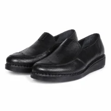 کفش چرم زنانه طبی SL270 مشکی
