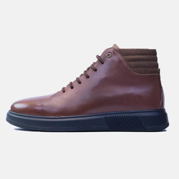 نیم بوت چرم مردانه زواره - Image 9