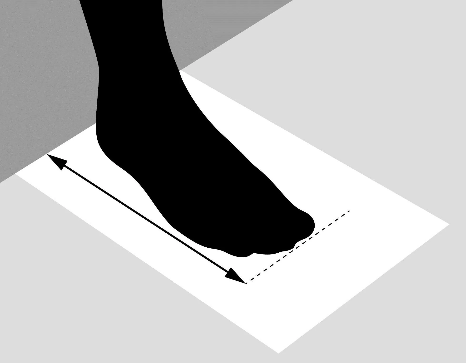 راهنمای سایز پا