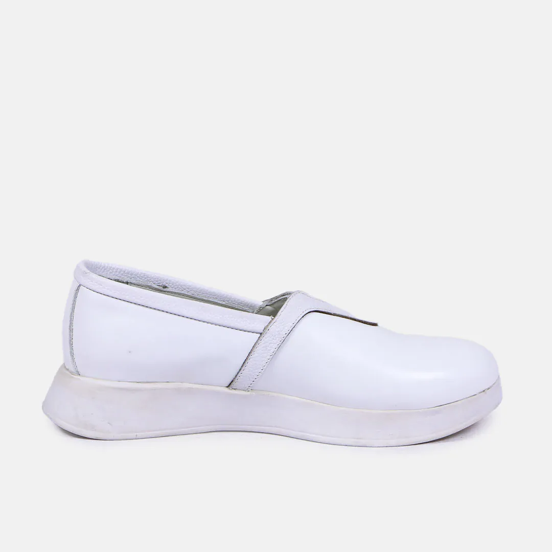 کفش چرم طبی ساده کشی 047