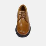 کفش مردانه رسمی چرم هیرسا ساعتی بندی