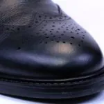 کفش چرم مردانه هشترک بندی مدل G114 - Image 6