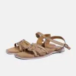 صندل زنانه چرم OS400-23